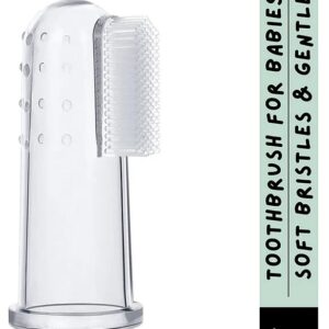 Transparent Silicone Finger Brush For Kids