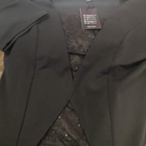 Ice Villa Black Colour Top For Women Size Xl