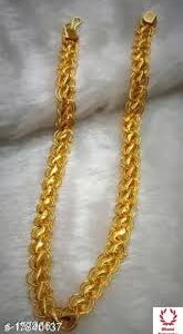 Artificial Gold Plated Koyali Chain For Men 1Pc