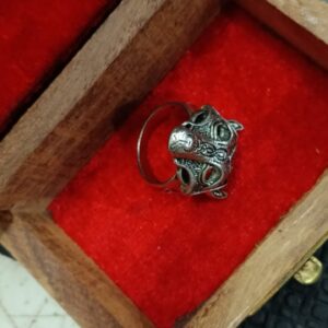 Artificial Silver Plated Mens Ring 1Pc