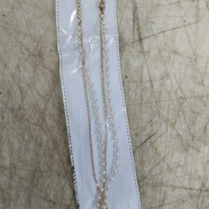 Gold Plated Chain With Pearl Layer For Women