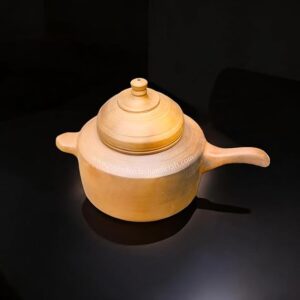 Handcrafted Mitti Cooker Earthen Clay Pot With Lid 5L