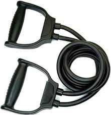 Rubber Exercise Band For Stretching Colour Black