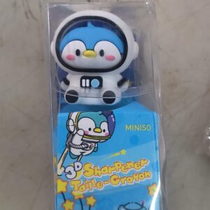 Mini Pen Series 3D Penguin Figure Sharpener