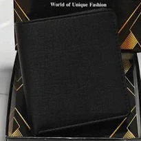Vintage Men Wallet Black