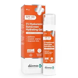 The Derma Co 1 Hyaluronic Sunscreen Hydrating Gel 50Gm