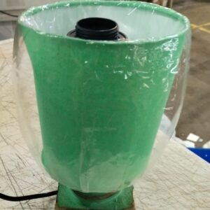 Green Colour Wall Hanging Lamp Without Bulb
