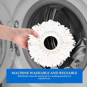 Mop Head Refill 360Spin Mopping Water Absorbent Microfiber Cleaner