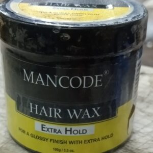 Mancode Hair Wax Extra Hold For Glossy Finishing With Extra Hold 100Gm