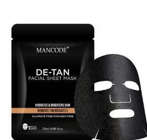 Mancode De Tan Facial Sheet Mask 25 Ml
