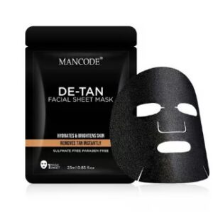 Mancode De Tan Facial Sheet Mask 25 Ml