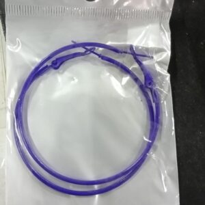 Earrings For Women 60Mm Hot Blue Stainless