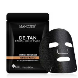 Mancode DeTan Facial Sheet Mask 25 Ml