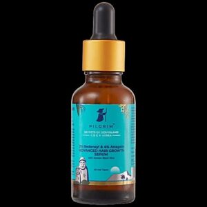 Pilgrim 3 Redensyl Anagain Hair Growth Serum Korean Black Rice 30 Ml