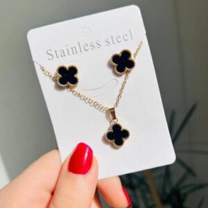 Pendant Necklace For Women And Earrings