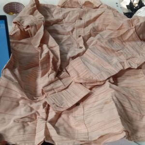 Peach Colour Shirt For Men Size Xl