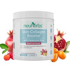 Neuherbs Skin Collagen Skin Booster Mixed Fruit Flavour 105G