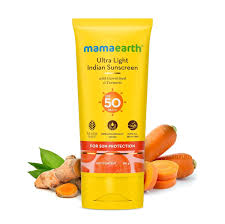 Mamaearth Ultra Light Indian Sunscreen Spf 50 Pa 80 G