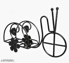 Black Colour Cycle Design Napkin Holder