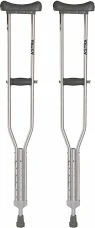 Vissco Astra Under Arm Crutches Aluminumpair Underarm Crutch Pad