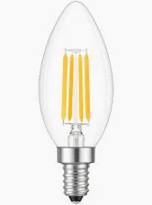 Desidia Tungsten Filament G45 4W Led Bulb Pack Of 2