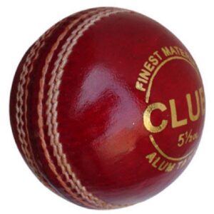 Rds Red Leather Club Cricket Ball