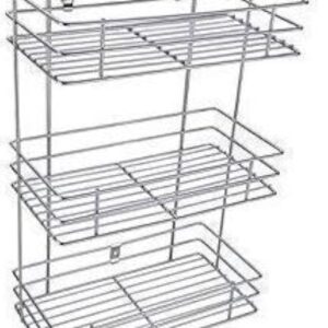 Triple Layer Stainless Steel Multipurpose Storage Rackshelf