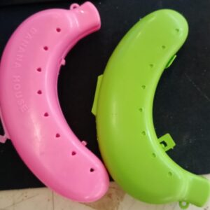 Banana Case Banana Fruit Storage Holder Cover Box Set Of 2Pcs