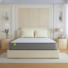 Wake Up India Supreme Orthopedic Memory Foam 5 Inch Mattress Single Mattress 72X30X5 Inches White