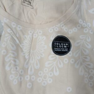 T Shirt For Men Color Cream Size 5Xl