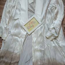 Classic Retro Men Shirts Green And White Colour Size 40Cm