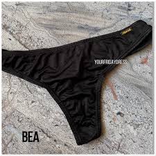 Punto Blanco Mens Zensation Thong Panties Black Colour Size L