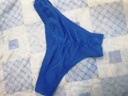 Punto Blanco Mens Zensation Thong Panties Purple Colour Size L