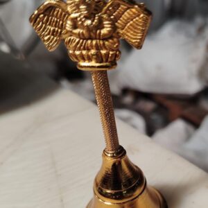 Garuda Brass Hand Bell For Puja