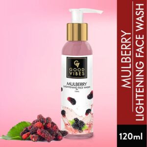 Good Vibes Lightening Face Wash Mulberry 120 Ml