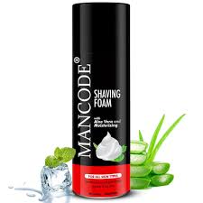 Man Code Shaving Foam With Aloe Vera And Moisturizer 500Ml