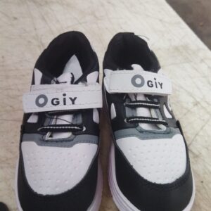 Black And White Color Kids Boys Shoes Size 10
