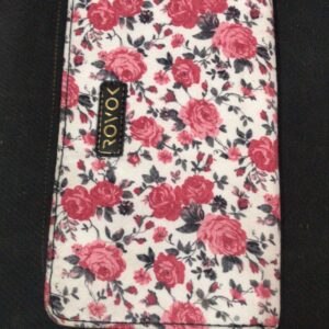 Pink Floral Printed Wallet For Women 1Pc