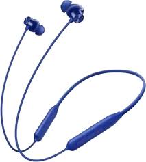 Tzed Super Bass Neckband Headphones Blue