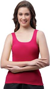 Tank Top Vest Camisole For Women Colour Pink Size S