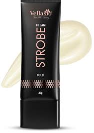 Vellasio Strobe Cream Gold Face Illuminator And Primer 30Gm Vr002