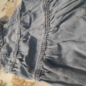 1 Yrs Baby Girl Denim Dress Blue
