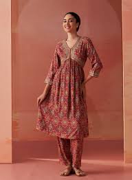 Lakshita Ruby Watermelon Pink Printed Rayon Co Ord Set For Women Size 2Xl