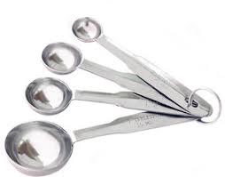 Stainless Steel Measuring Spoons Set Of 4