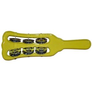 Zaicraft Elegant Musical Instrument Handalplastic Jhika With Steel Blades Used In Bhajans