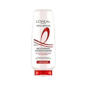Loreal Paris Total Repair 5 Conditioner For Damaged And Weak Hair Powered By Keratin Xs Technology175Ml
