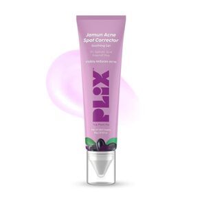 The Plant Fix Plix Jamun Acne Spot Corrector Gel Day And Night Gel Controls Oil And Soothes For Men And Women 15G