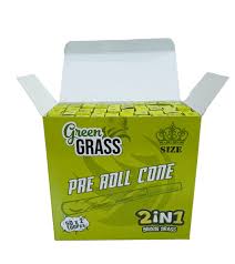 Green Grass 2 In 1 Pre Roll Cone 50Pcs