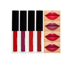 Matte Mini Liquid Lipstick Multicolour Shade 1 Point 5 Ml 4 Pcs