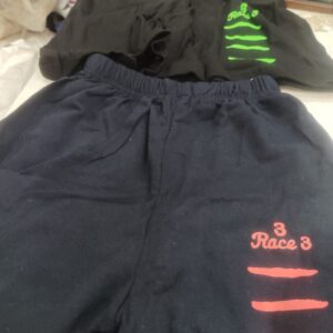 Black And Navy Blue Shorts For Men Size 12 To 13Y Pack Of 2